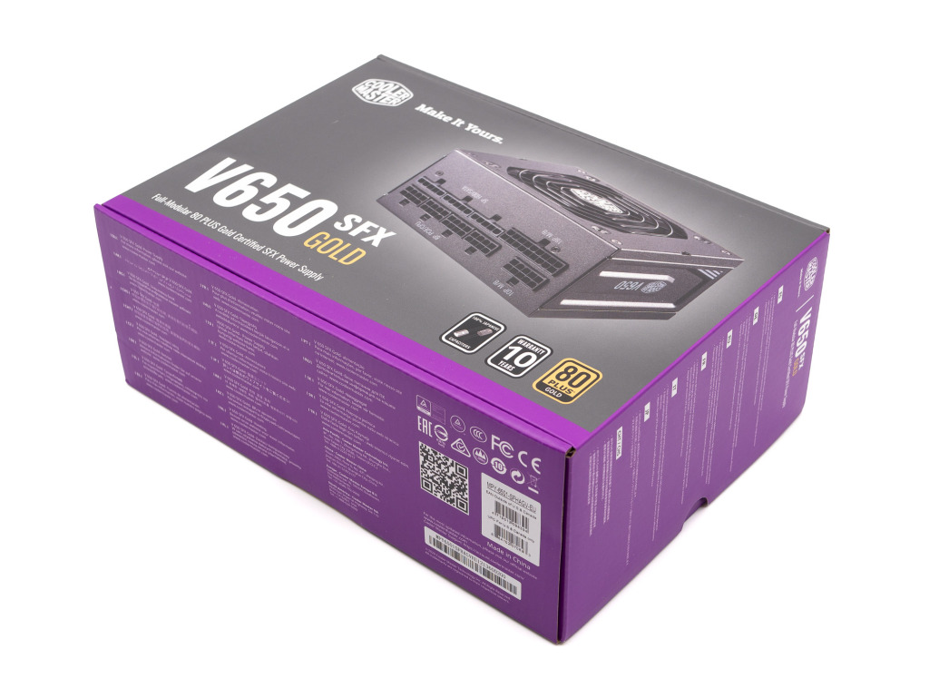 Test Cooler Master V650 SFX Gold : mini puissance 8 Cooler Master V650sfx Gold 7