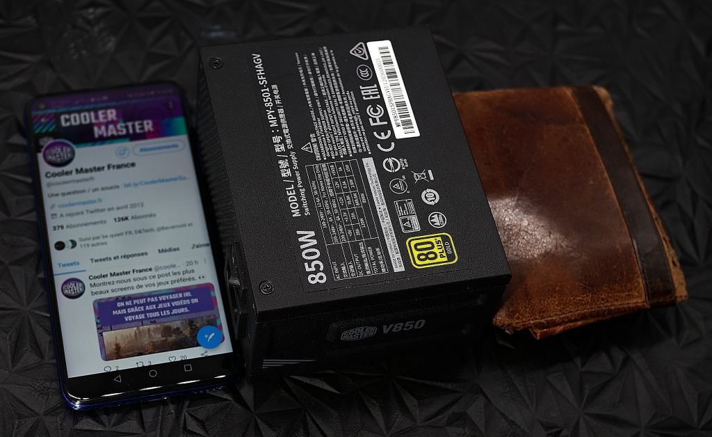 Test Cooler Master V650 SFX Gold : mini puissance 7 Cooler Master V850sfx Gold 01