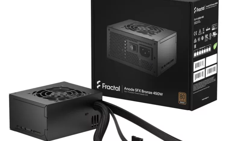 Fractal Design présente l'alimentation SFX Anode 1 Fractal Design Anode SFX Gold 450W Box jpg webp