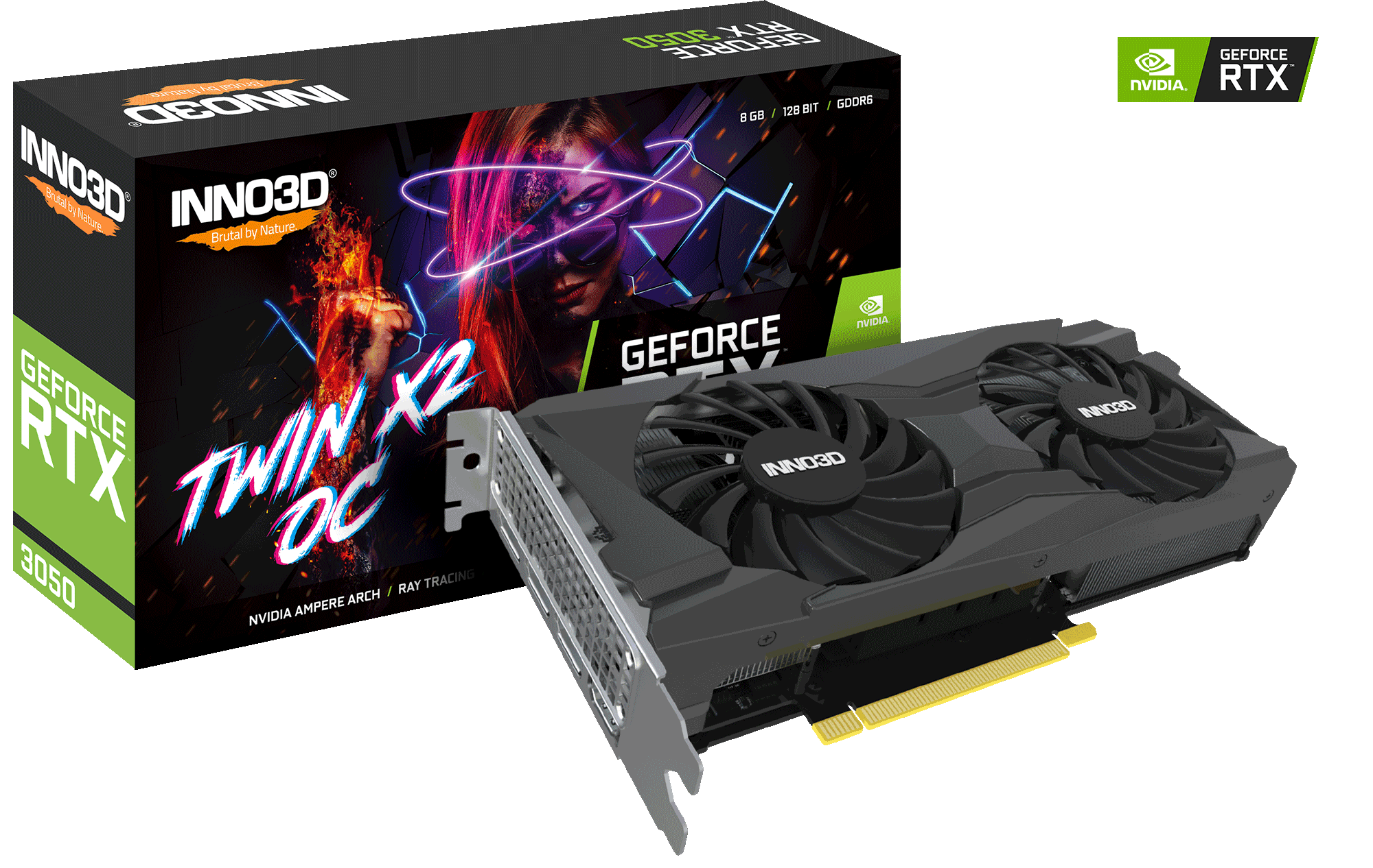 INNO3D propose deux RTX 3050 : TWIN X2 et X2 OC 2 Inno3d 3050 Twin X2oc Web