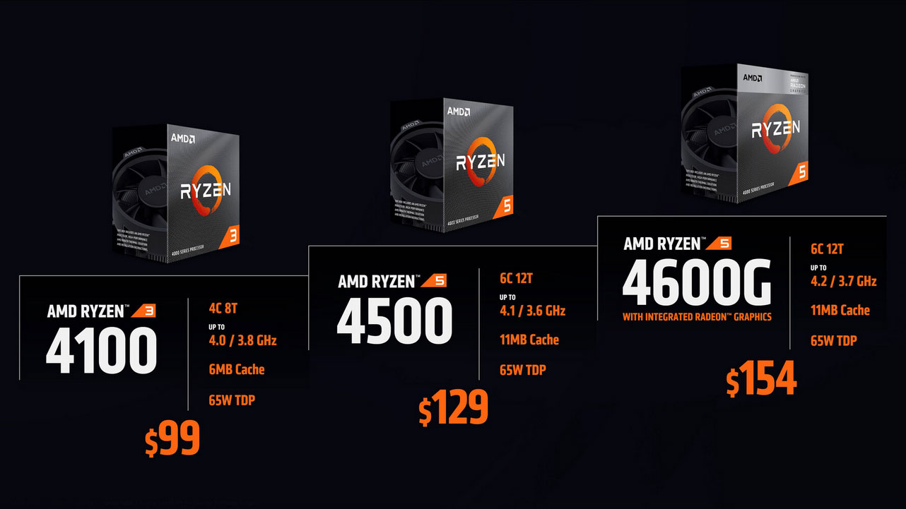 AMD Ryzen : la gamme se processeurs de bureau de met à jour avec six nouveaux modèles et des prix attractifs 3 Amd Ryzen (2)