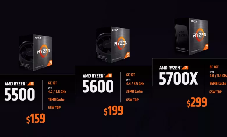 AMD Ryzen : la gamme se processeurs de bureau de met à jour avec six nouveaux modèles et des prix attractifs 1 AMD Ryzen 3 jpg webp