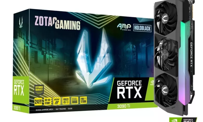ZOTAC lance sa RTX 3090 Ti AMP Extreme Holo 1 ZOTAC rtx 3090 ti 2 jpg webp