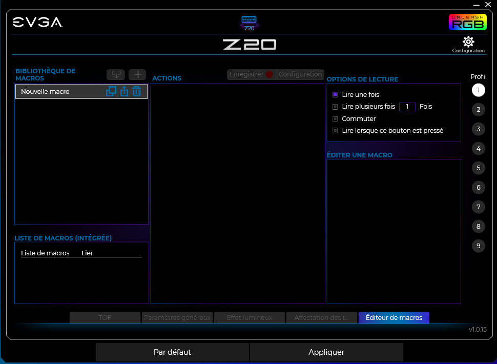 Test du clavier EVGA Z20 9 Evga Z20 048