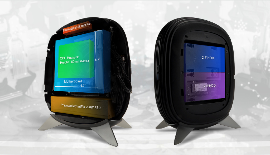 Test InWin B1 Mesh : le retour du mini boîtier OVNI 2 Inwin B1 Mesh 50