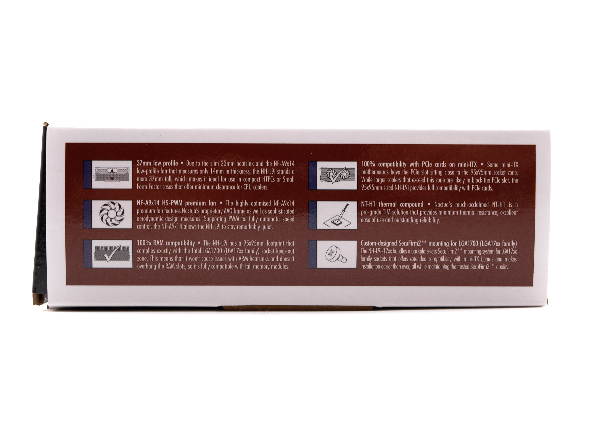 Test Noctua NH-L9i-17xx : compacité maximale 5 Noctua Nh L9i 17xx 7