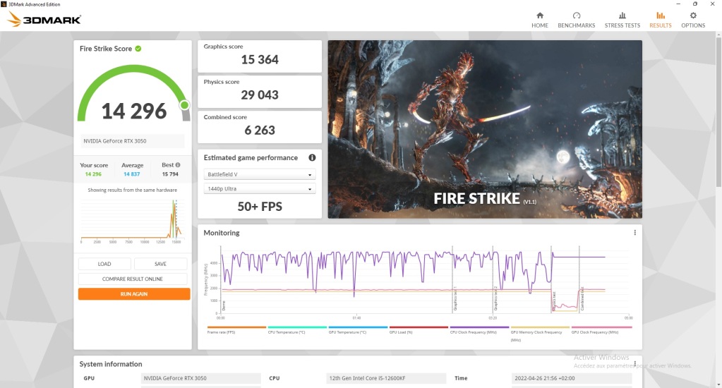 Test Raijintek Paean Mini : Boîtier SFF, vraiment ? 4 Raijintek Paean Mini 3dmark2