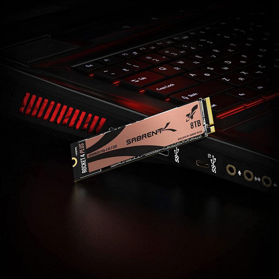 Le SSD SABRENT Rocket 4 plus de 8 To est disponible 4 Sabrent Rocket 4 Plus (1)