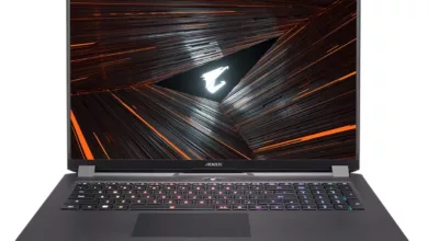 AORUS 17X, un Core i9-12900HK et une RTX 3080 Ti 1 laptop gamer aorus 17x 2 jpg webp