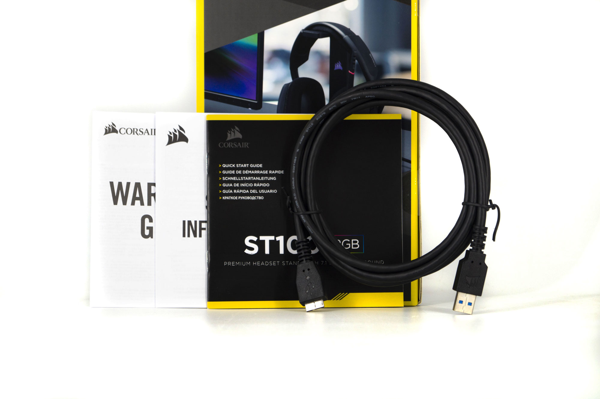 Test du casque de jeu CORSAIR HS55 7 Corsair St100 006