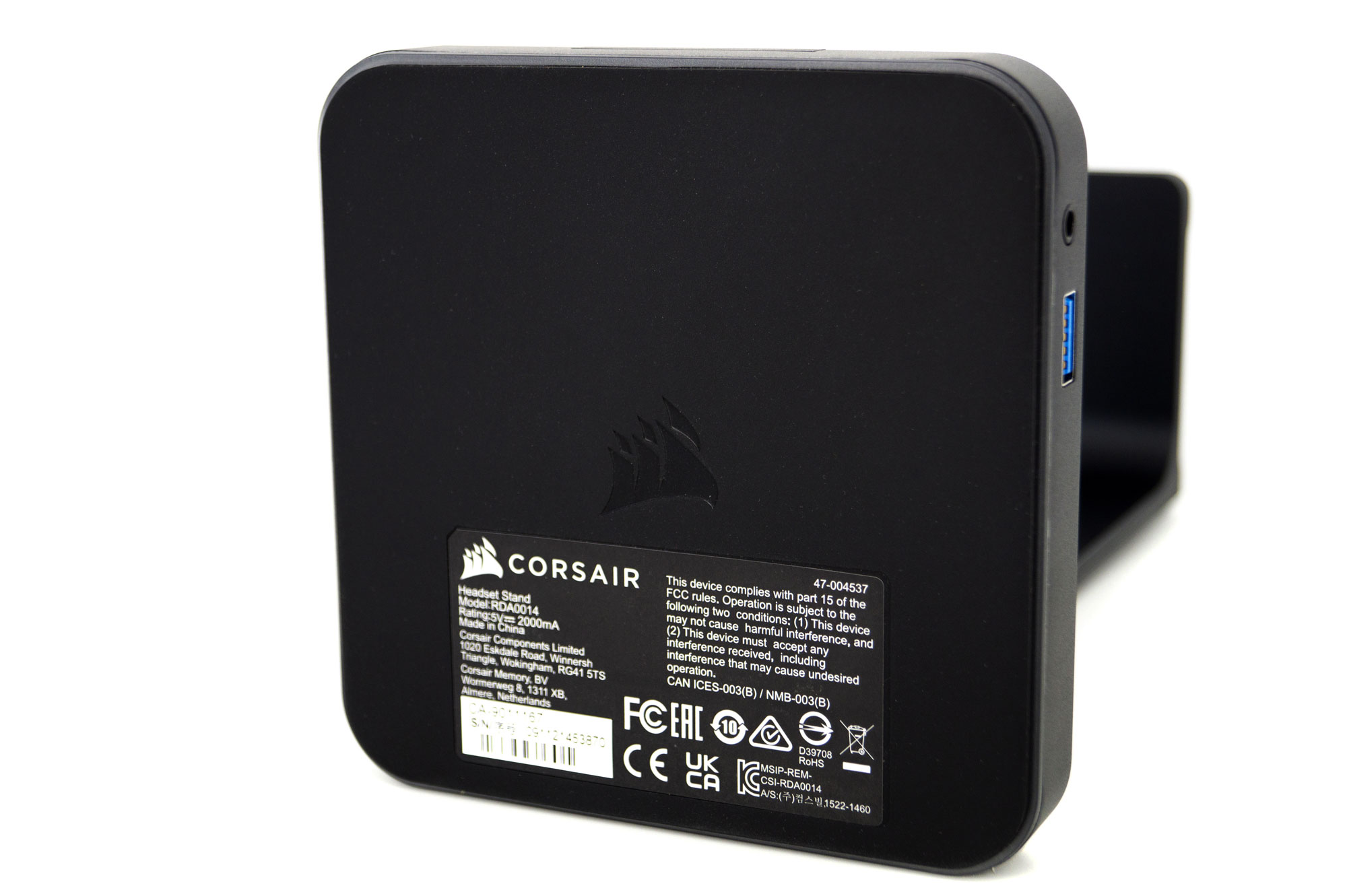 Test du casque de jeu CORSAIR HS55 14 Corsair St100 013