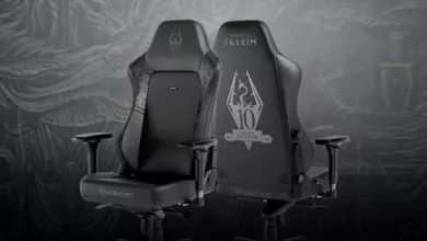 Noblechairs fête les 10 ans du jeu Elder Scrolls V : Skyrim 9 Noblechairs HERO The Elder Scrolls V Skyrim 10th Anniversary Edition 1 jpg webp