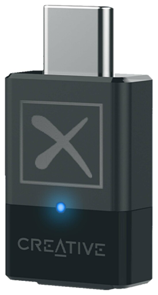 Test Creative BT-W4, transmetteur audio Bluetooth 5.2 avec aptX Adaptive 9 4 Pdt Blue