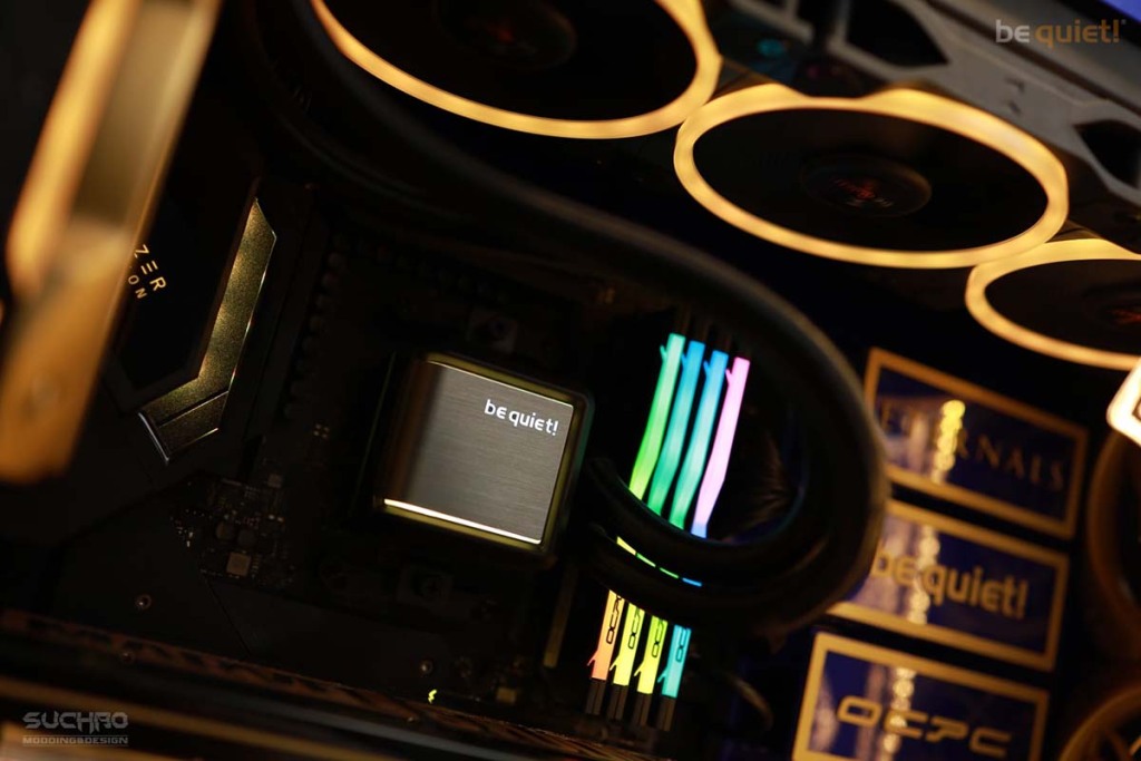Le Mod du dimanche, be quiet! Eternals by Suchao Modding 8 OCPC DDR4 32 Go à 3200 MHz CL16 (8 Go x 4) X3TREME RGB AURA