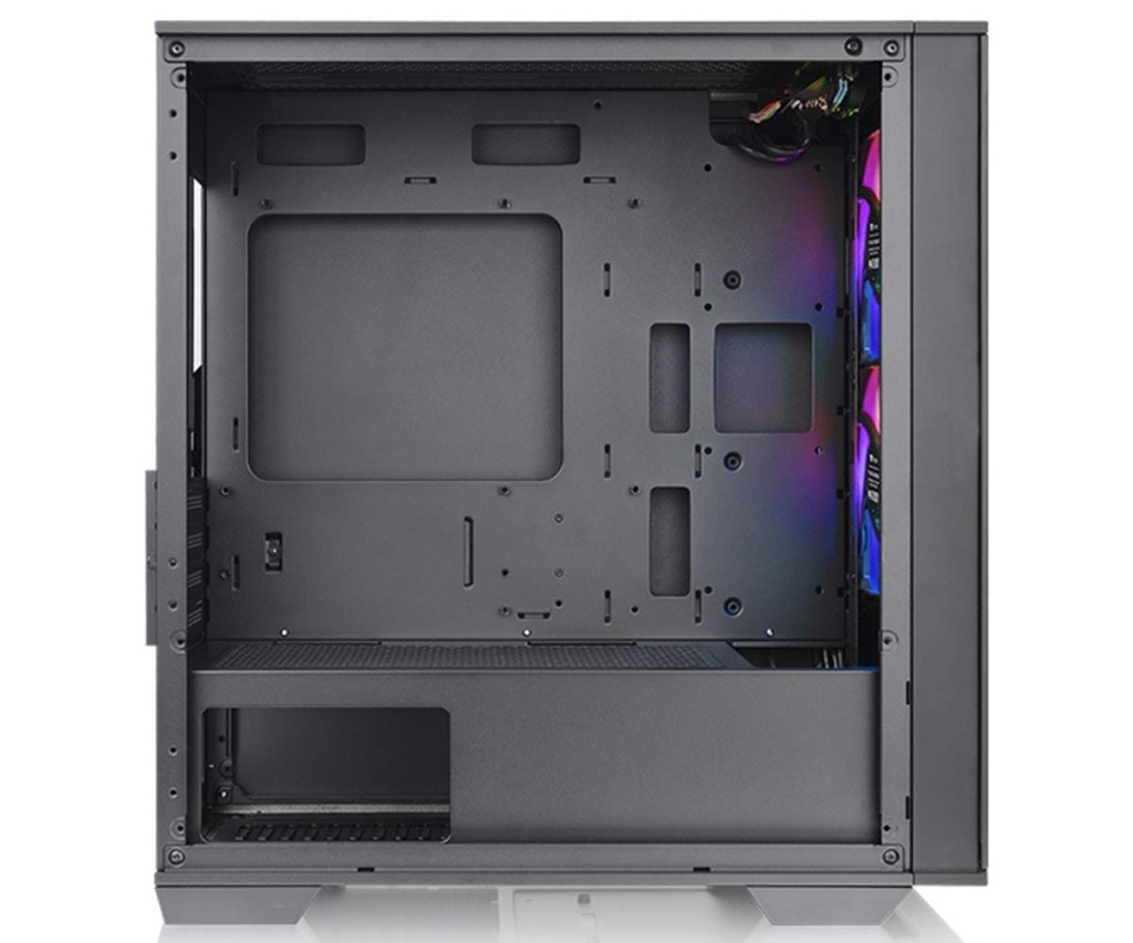 (MAJ) Thermaltake Divider 170 TG, du Micro-ATX au look moitié/moitié 6 Intérieur