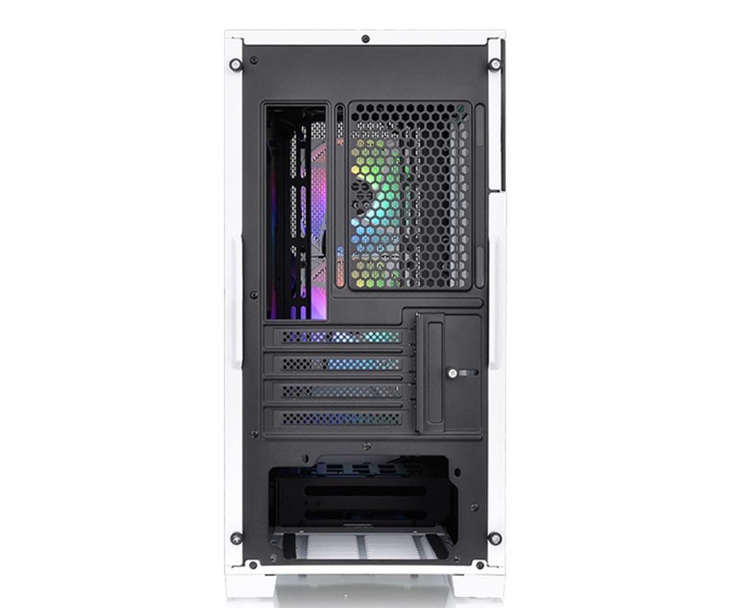 (MAJ) Thermaltake Divider 170 TG, du Micro-ATX au look moitié/moitié 7 Arrière