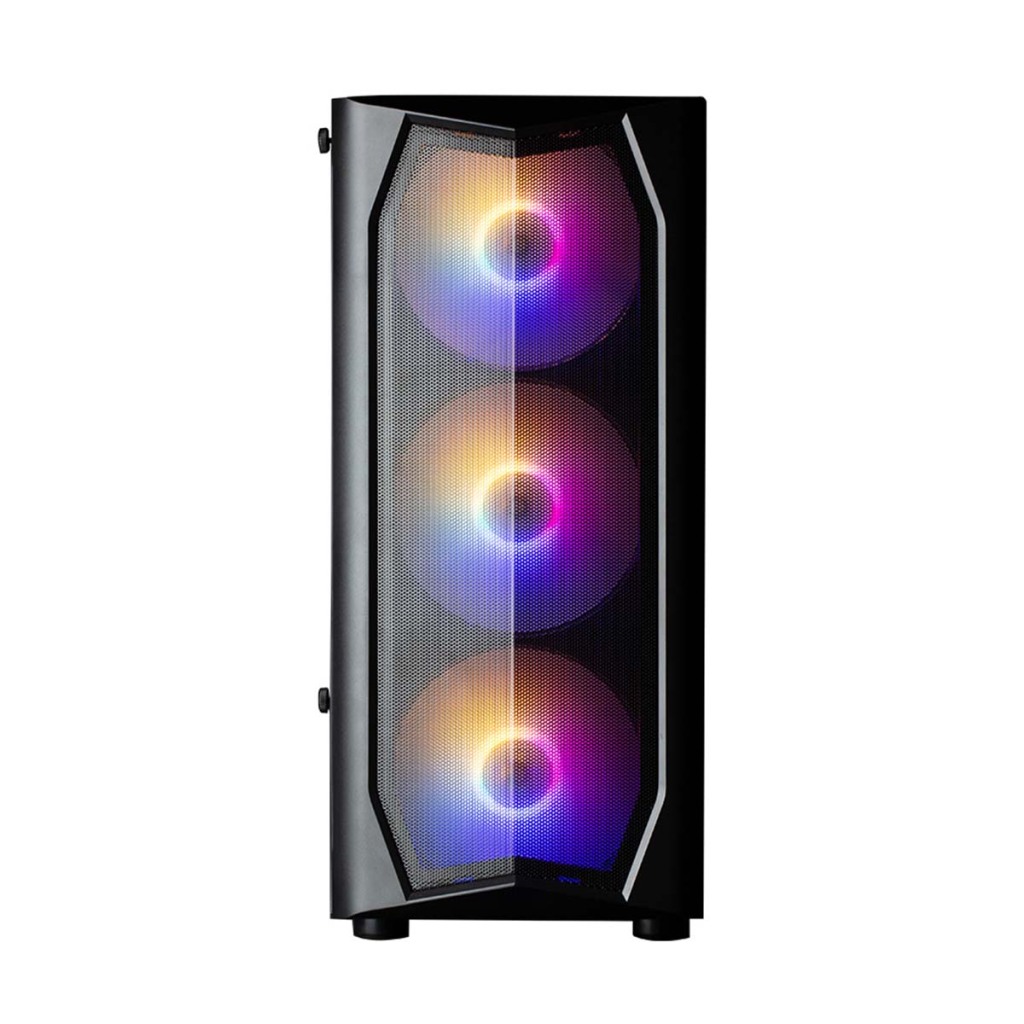 Six ventilateurs RGB pour le boîtier ZALMAN N4 Rev.1 4 Un bel éclairage RGB en façade