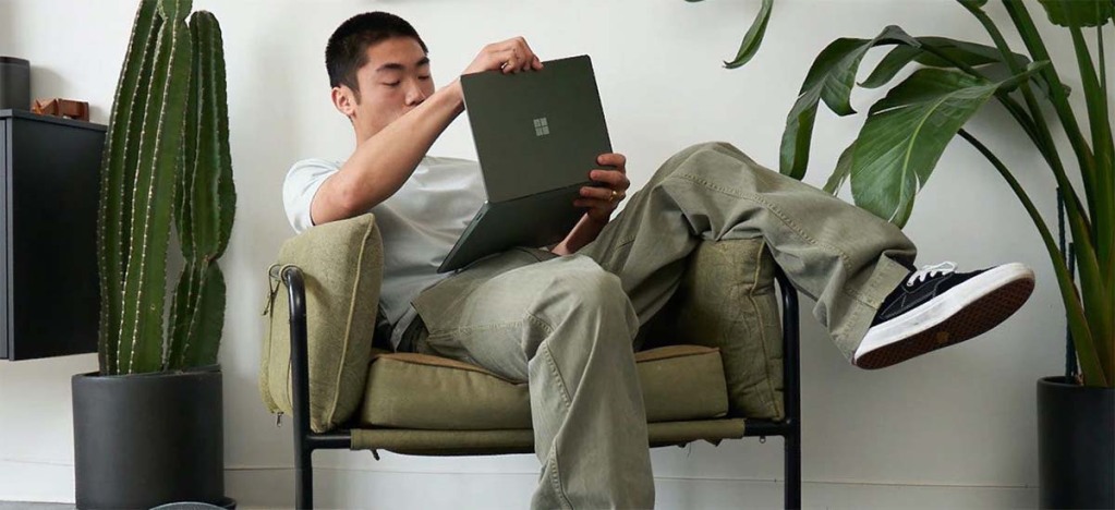 Microsoft Laptop Go 2 Vert Sauge
