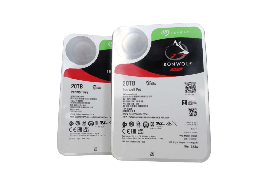 Test Seagate IronWolf Pro 20 To