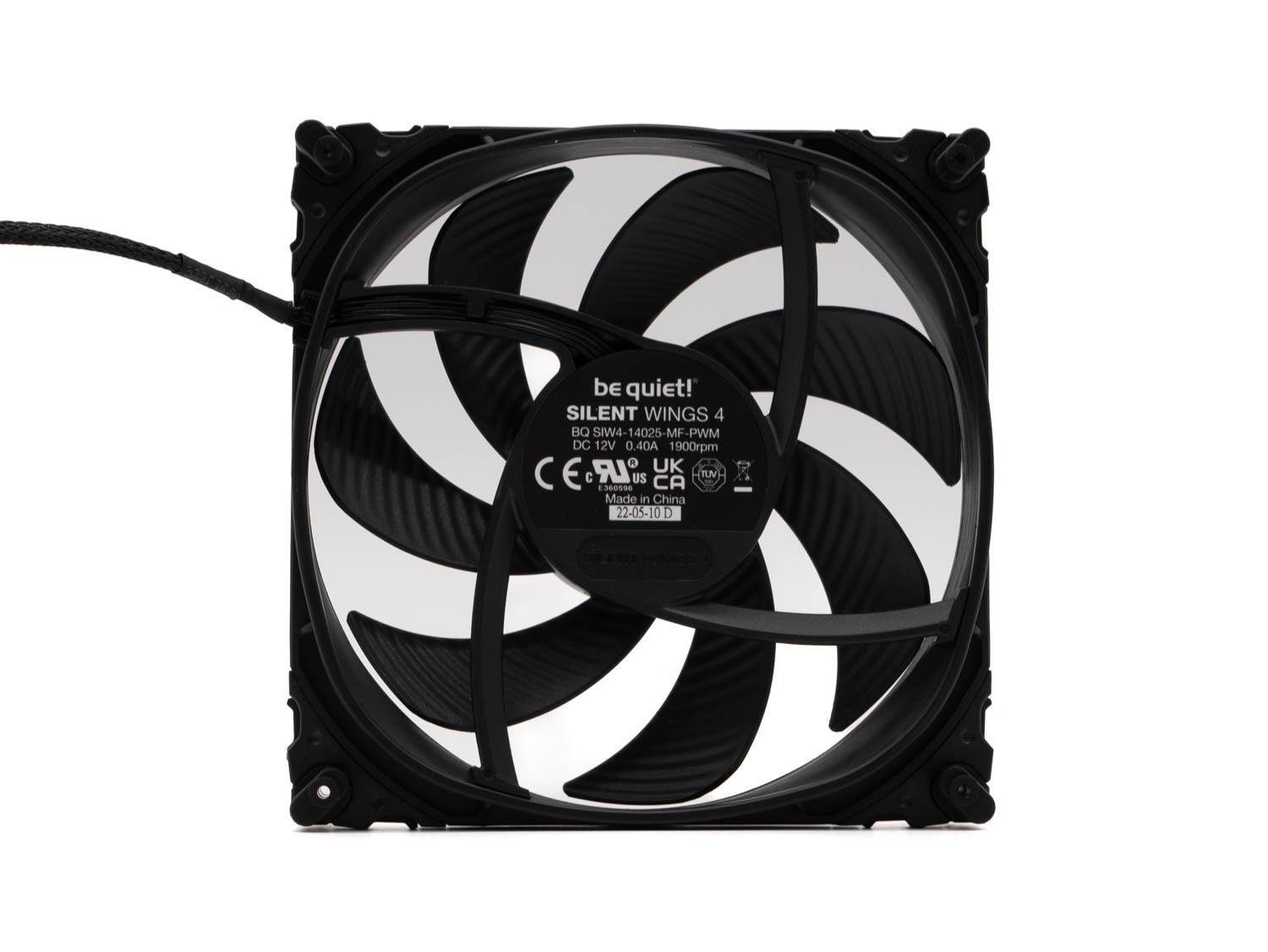 Test ventilateurs be quiet! Silent Wings 4 18 Be Quiet Silent Wings 4 140pwm High 8