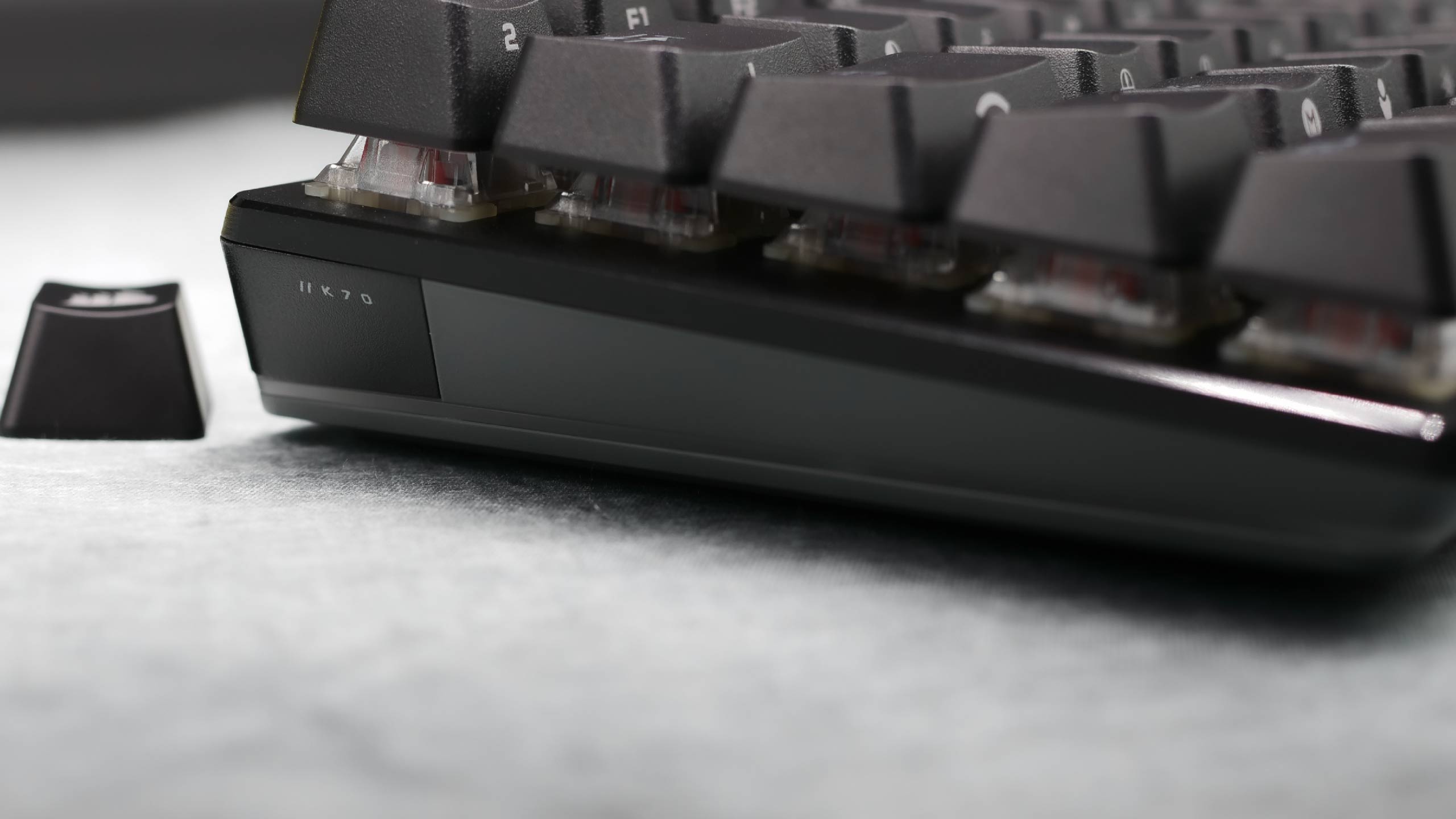 Test du Corsair K70 Pro Mini Wireless 6 K70 Rgb Pro Mini Wireless Cote K70