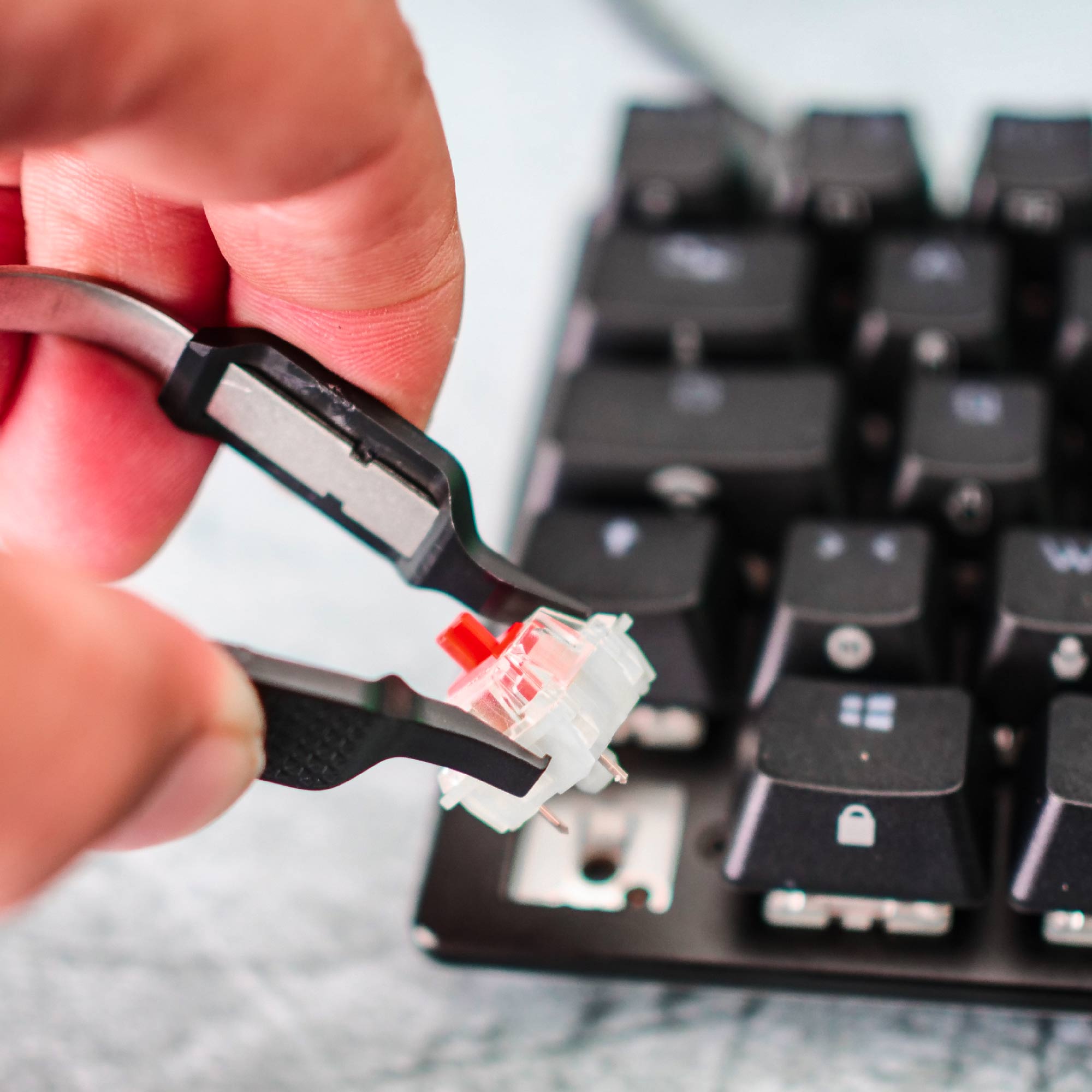 Test du Corsair K70 Pro Mini Wireless 20 K70 Rgb Pro Mini Wireless Detacher Switch