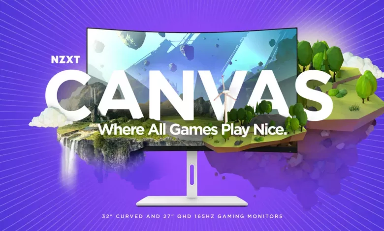 NZXT annonce ses moniteurs de jeu Canvas 1 NZXT Canvas 1 jpg webp