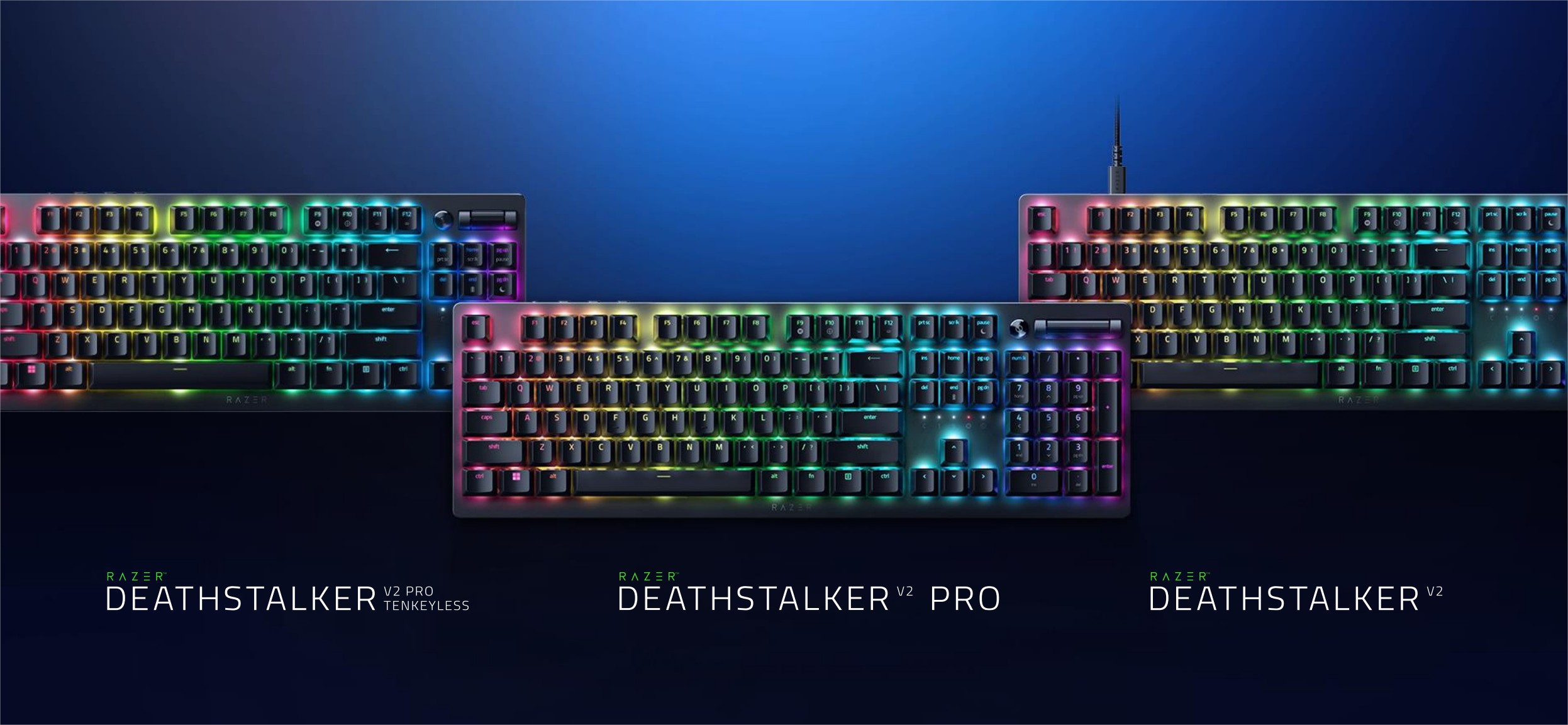 Razer DeathStalker V2 : Trois Nouveaux Claviers 2 Razer Deathstalker V2