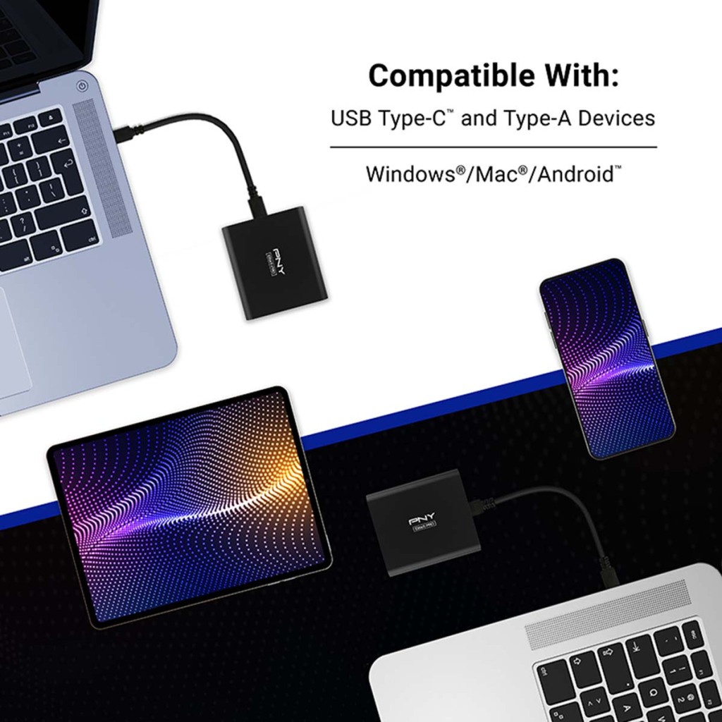 Compatible PC et Mac, et tablettes