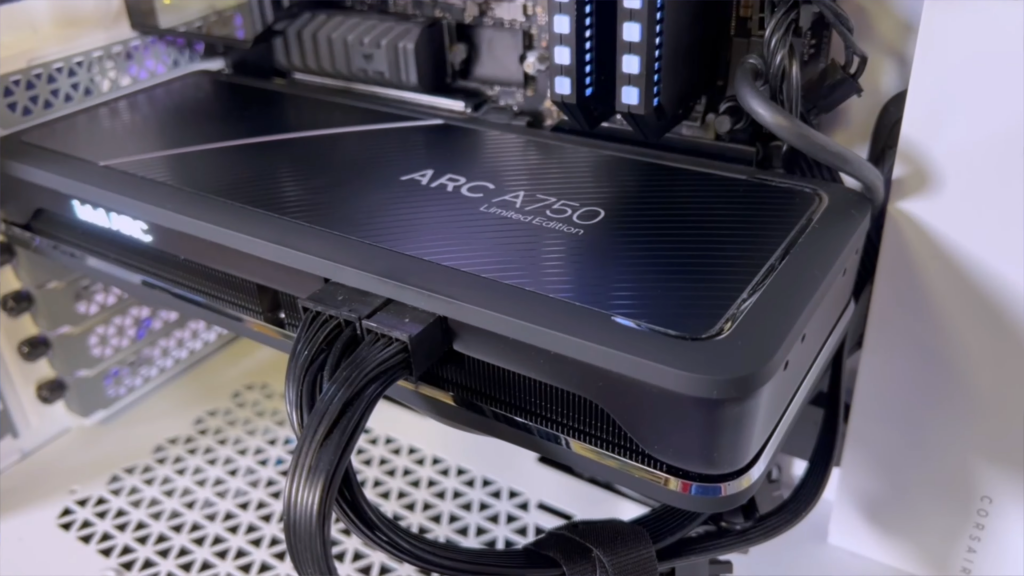 Intel Arc A750 sous Control en 1440p 3 Intel Arc A750 Limited Edition