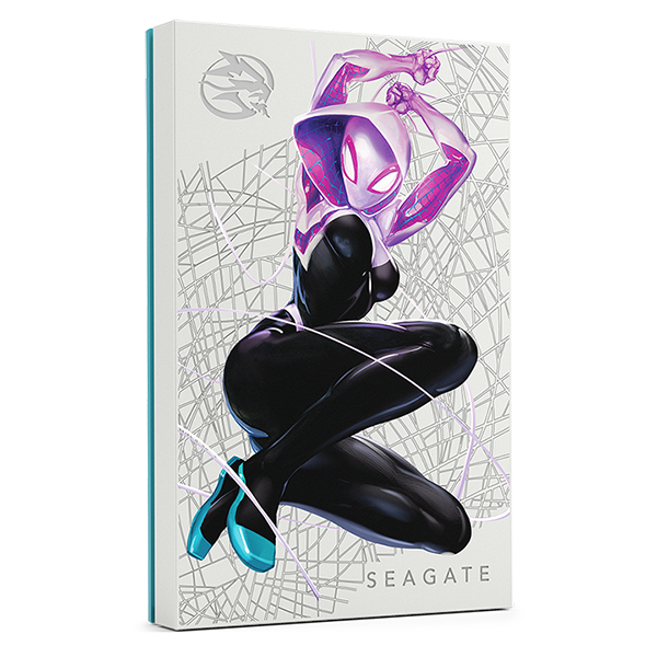 Des disques durs collector Seagate FireCuda Spider-Man 3 Disque Dur Externe Firecuda Ghost Spider Special Edition