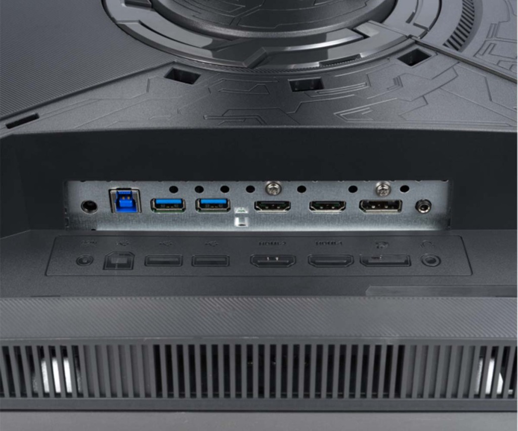HDMI 2.1 et 4K/160 Hz pour le ASUS ROG Strix XG32UQ 4 Connectique