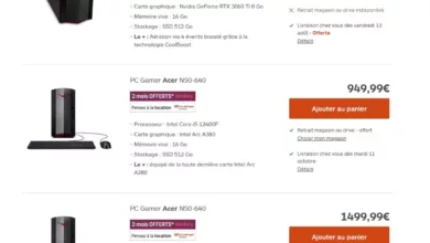 Une Intel Arc A380 dans un PC Acer référencé chez Boulanger 12 pc acer n50 640 intel i5 intel arc 380 jpg webp