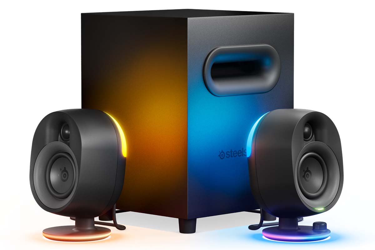 Steelseries Arena, trois systèmes de haut-parleurs gaming 4 Steelseries Arena 7