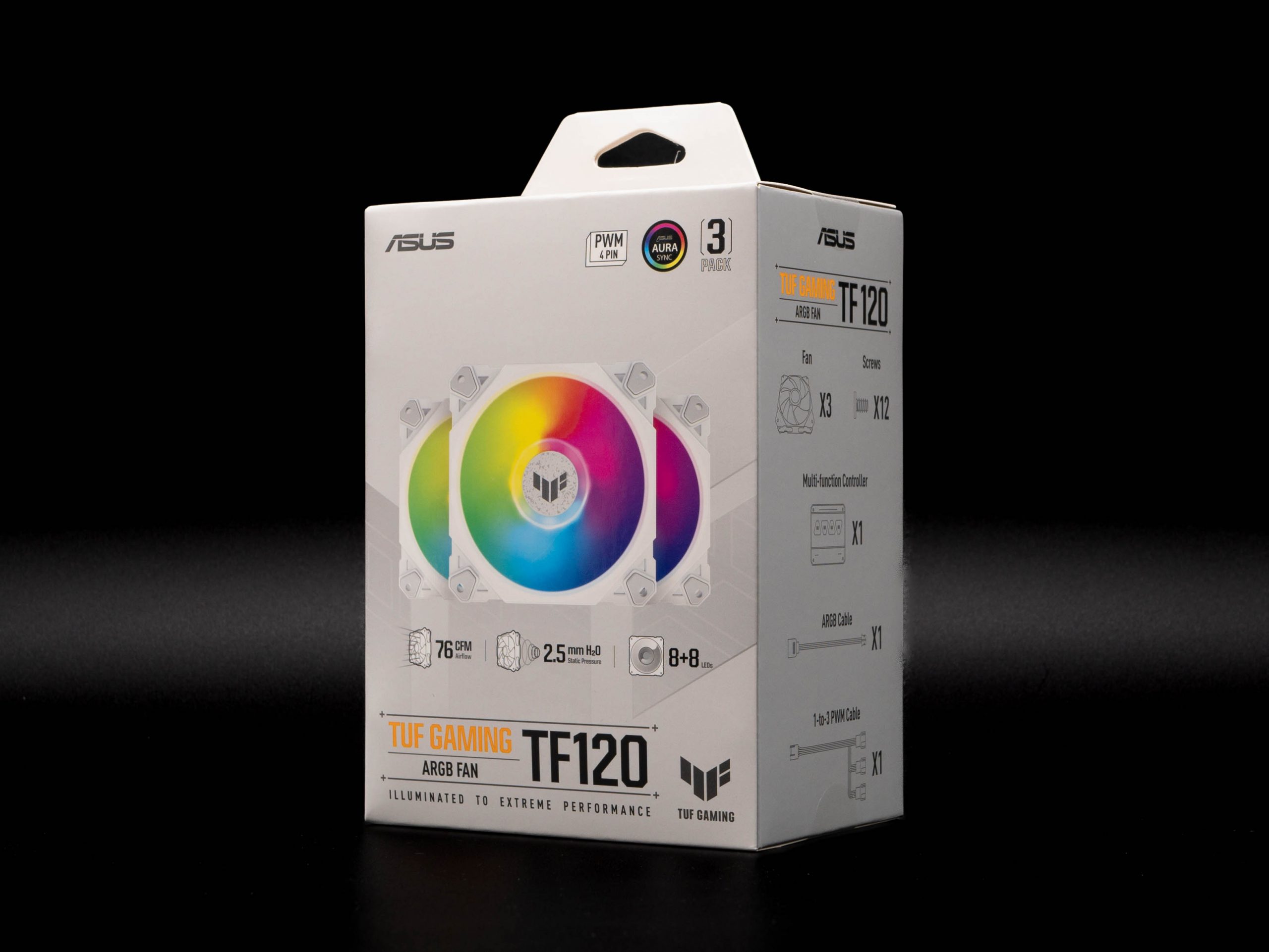 Test ventilateur Asus TUF TF120 ARGB 2 Asus Tuf Tf120 Argb 1