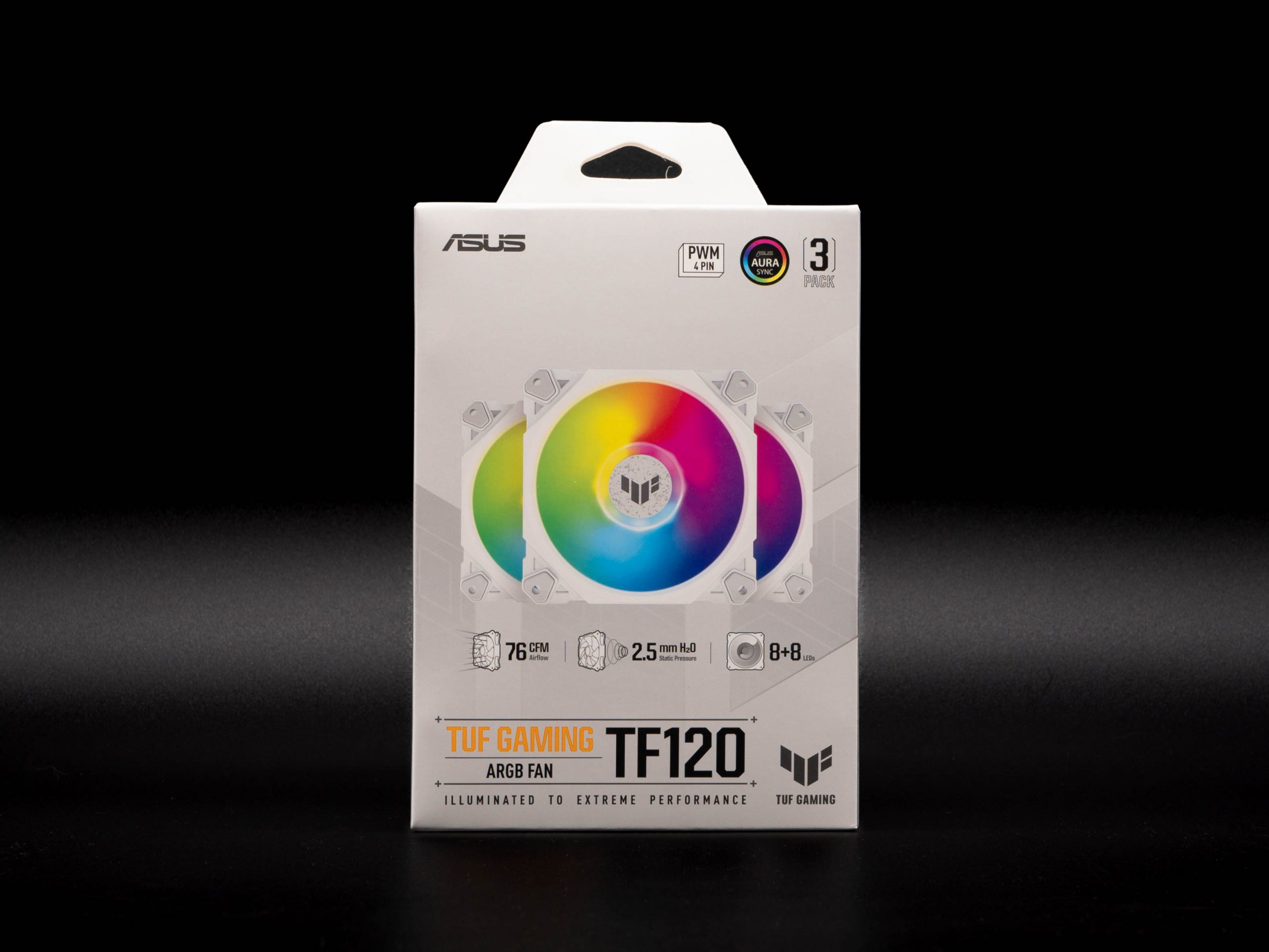 Test ventilateur Asus TUF TF120 ARGB 3 Asus Tuf Tf120 Argb 2