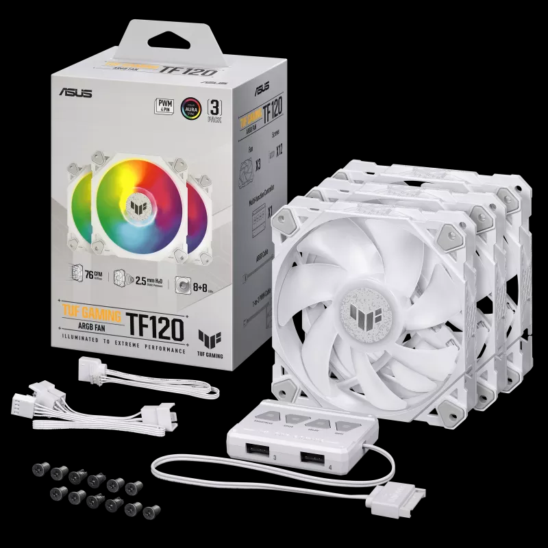 Test ventilateur Asus TUF TF120 ARGB 13 Asus Tuf Tf120 Argb 32
