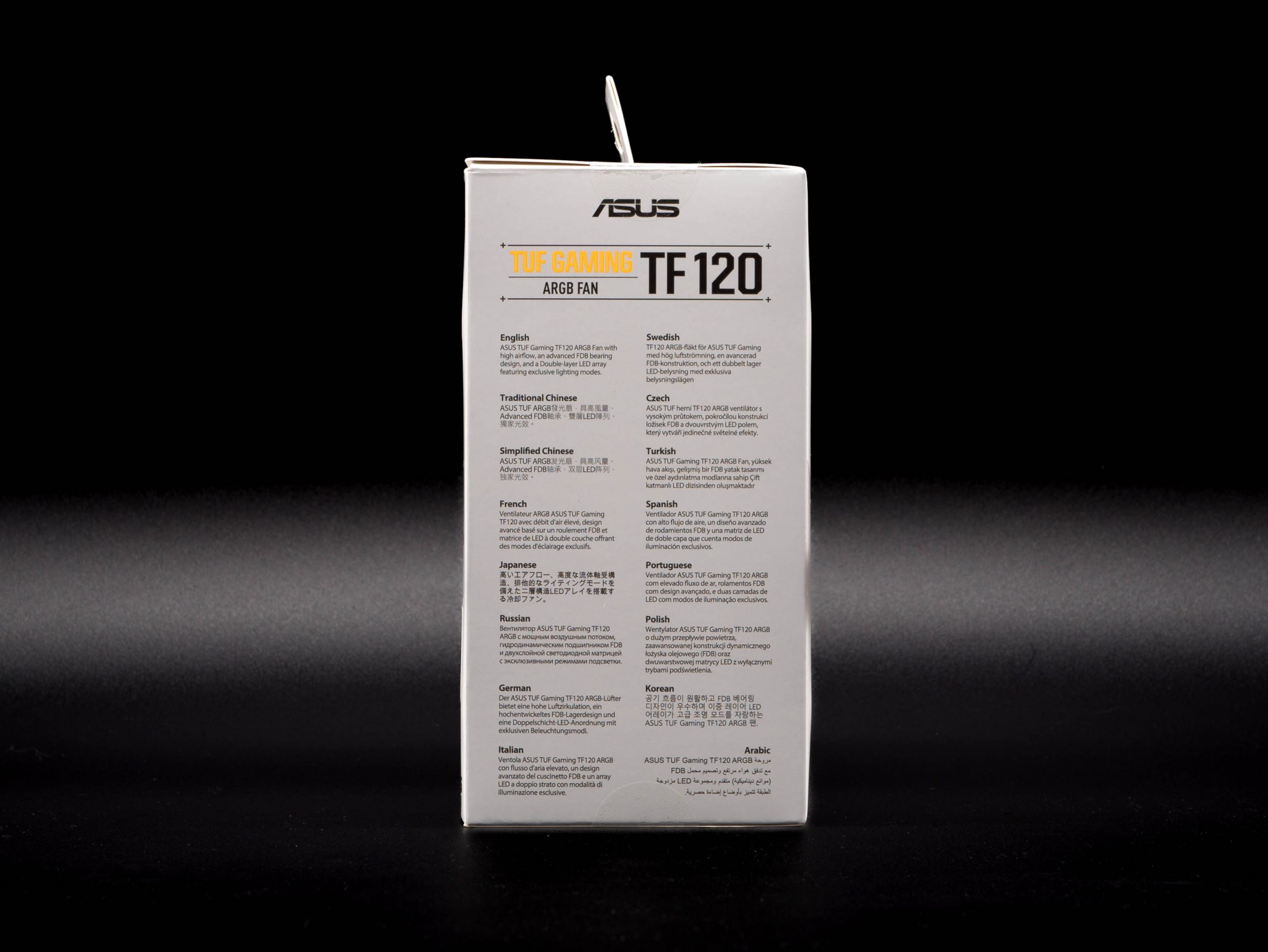 Test ventilateur Asus TUF TF120 ARGB 6 Asus Tuf Tf120 Argb 5