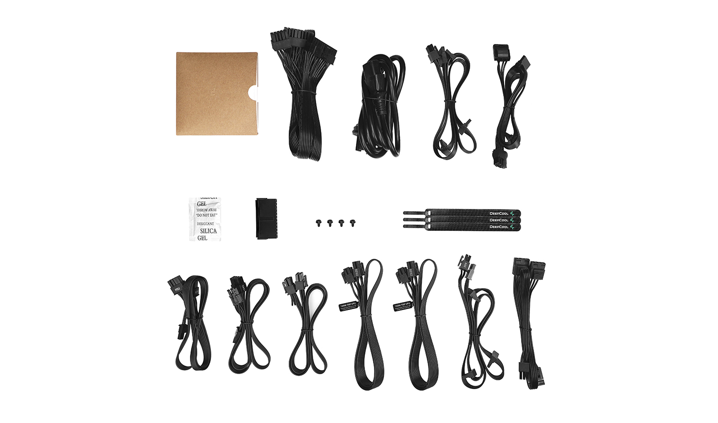Test alimentation DeepCool PQ850M 9 Deepcool Pq850m Acces