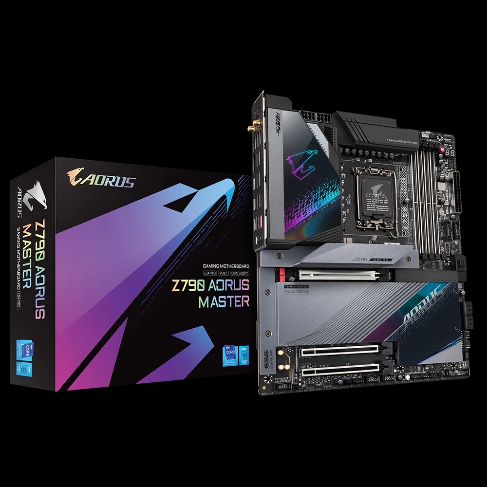 GIGABYTE dévoile ses cartes mères Z790 2 Gigabyte Z790 Aorus Master