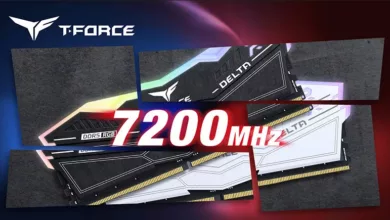La DDR5 TEAMGROUP T-FORCE DELTA RGB passe à 7200 MHz 1 T FORCE DELTA RGB 1 jpg webp