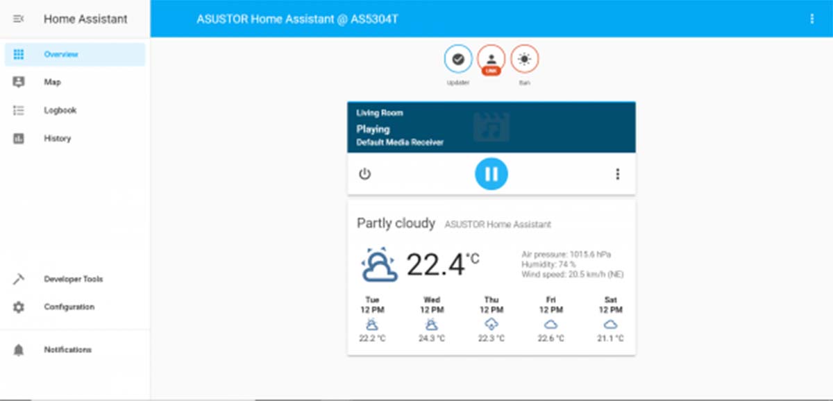 Application Domotique Home Assistant
