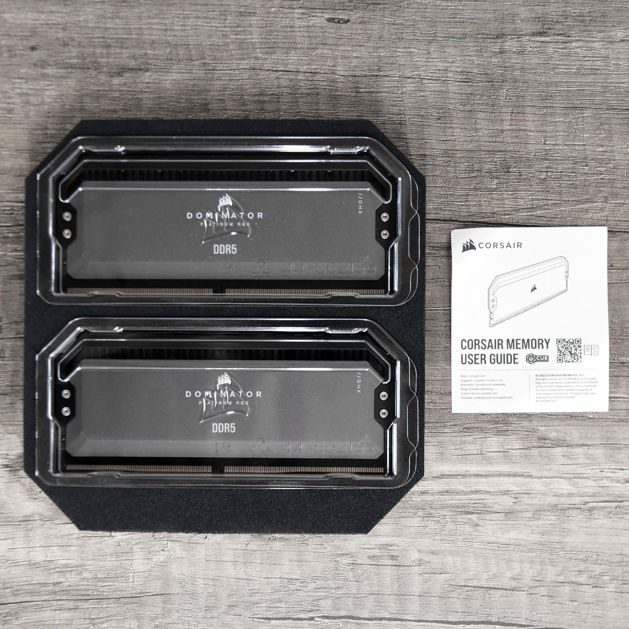 Test CORSAIR DOMINATOR PLATINUM RGB DDR5 Certifié AMD EXPO 4 Ddr5 Corsair Dominator Platinum Rgb Optimisee Pour Amd Contenu Boite