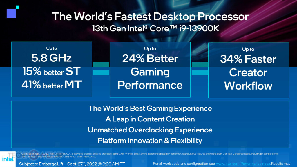 Les processeurs Intel Core de 13e génération arrivent ! 11 Intel Raptor Lake Slide 9