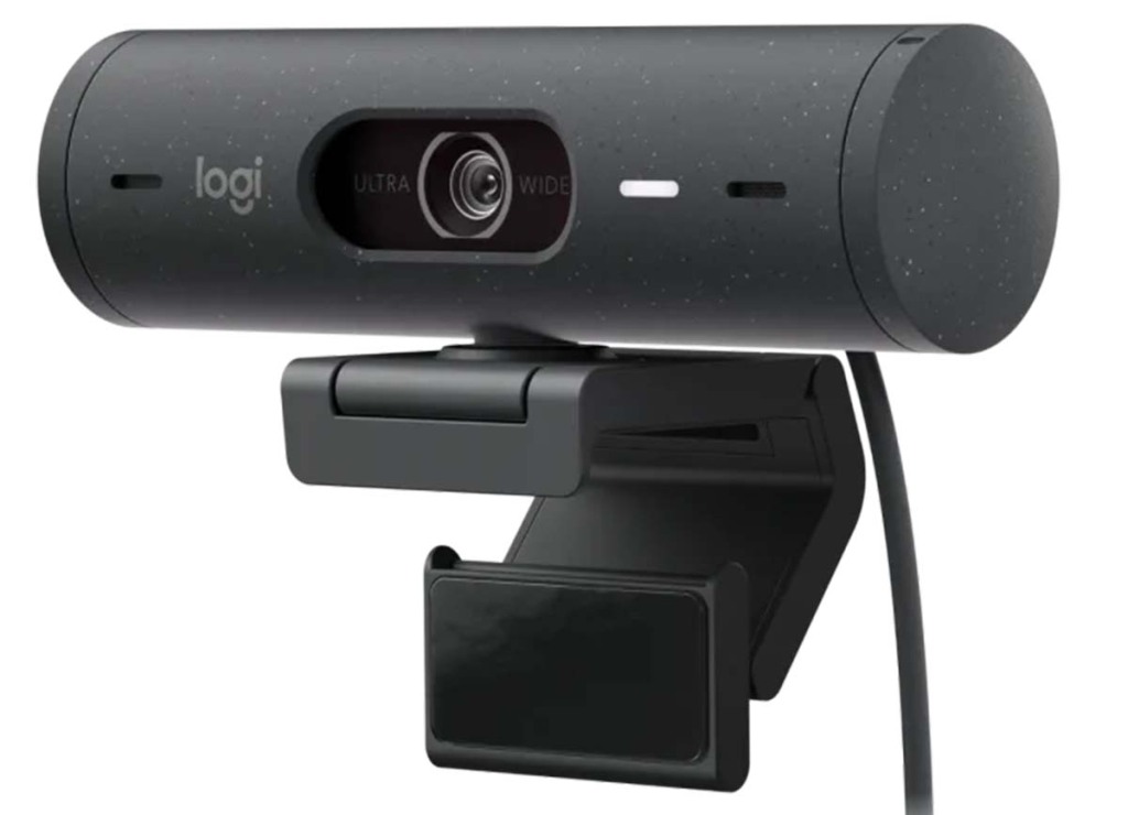Logitech Brio 500 et Zone Vibe, des produits dédiés au télétravail 3 Logitech Brio 500 Graphite