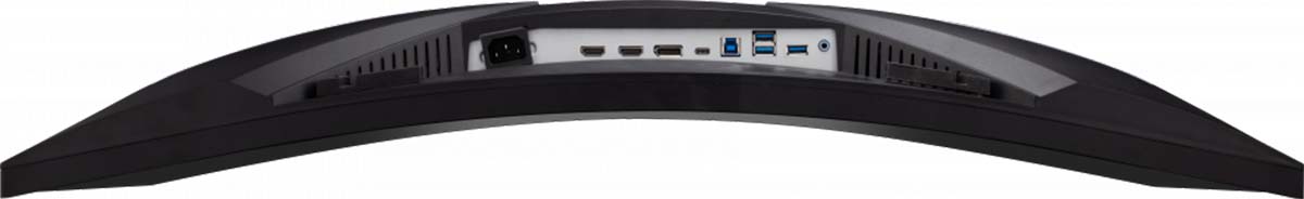 ViewSonic Elite XG341C-2K, moniteur UWQHD DisplayHDR 1400 4 Connectique