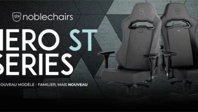 Noblechairs dévoile un nouveau siège gaming : le Hero St. 24 noblechairs HERO ST Black Edition TX jpg webp