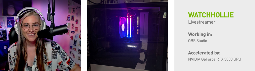 Obs Studio Streamer WATCHHOLLIE. RTX 3080