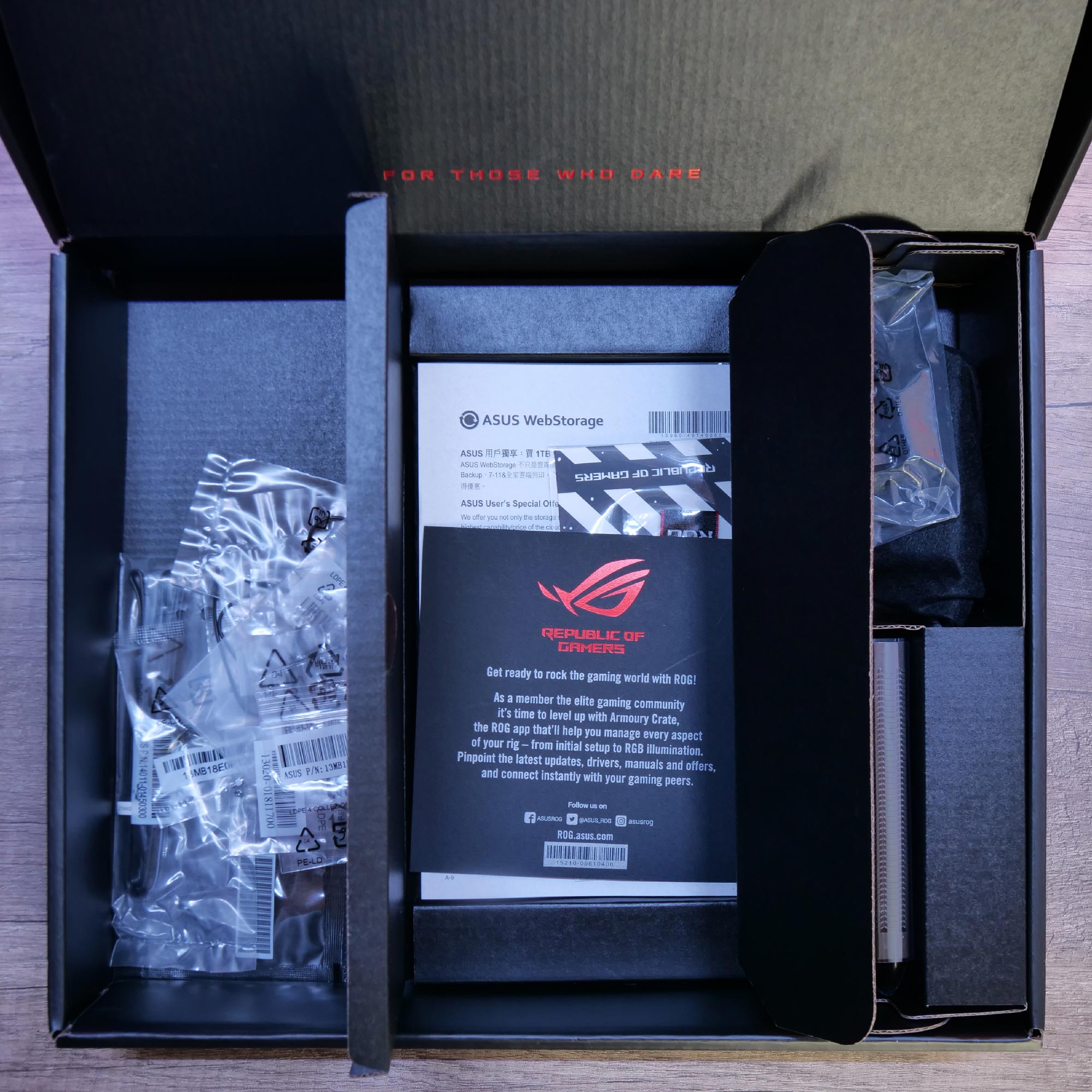 Rog Crosshair X670e Gene Emballage Bundle