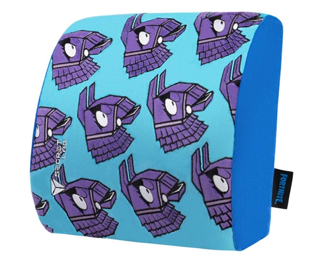 Secretlab TITAN Evo série 2022 Fortnite Battle Bus 8 Pillow Fortnite Edition Llama